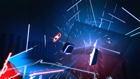 Beat Saber! A Rhythmic Odyssey Through Neon Landscapes