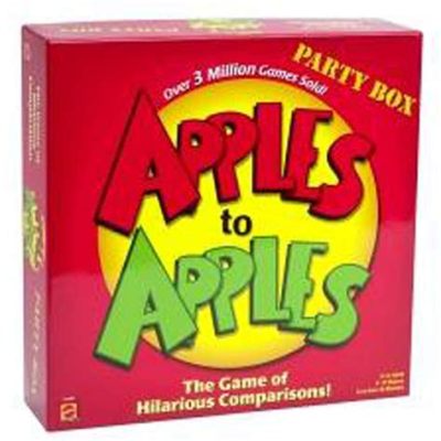 Apples to Apples: A Hilarious Party Game of Comparing Fruitful Ideas!