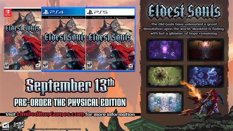 Eldest Souls: Prepare for a Challenging Soulslike Experience in a Breathtaking Hand-Drawn World!