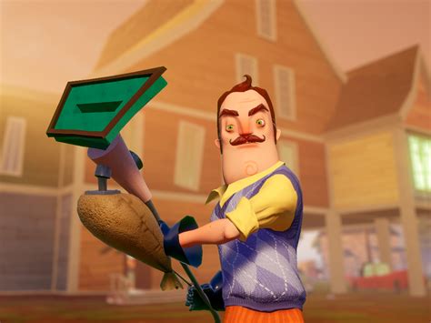 Hello Neighbor: A Quirky Puzzle-Adventure Game With Unpredictable AI!